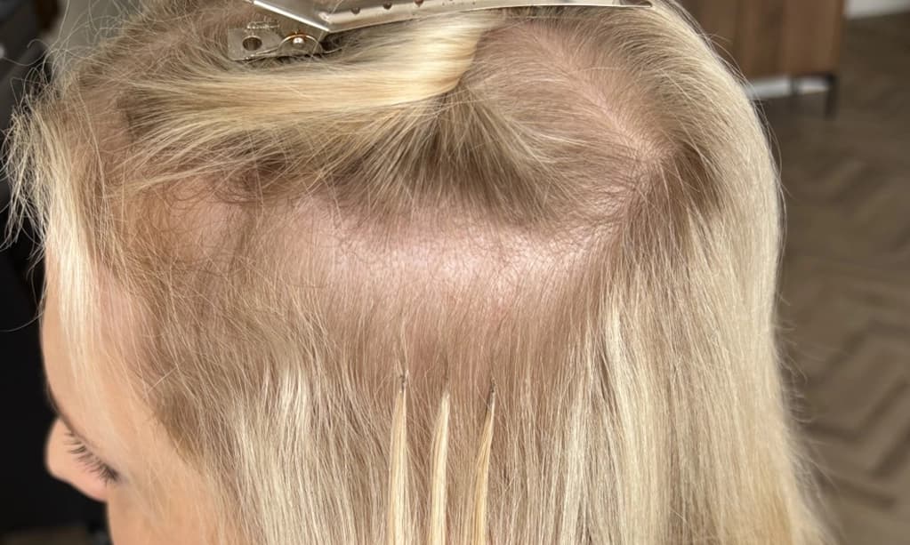 Hair extensions for thin and fine hair