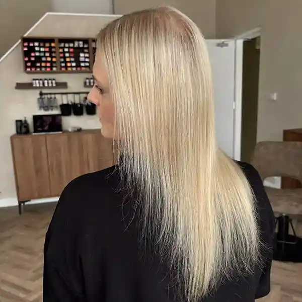 Hair extensions for thin hair transformation