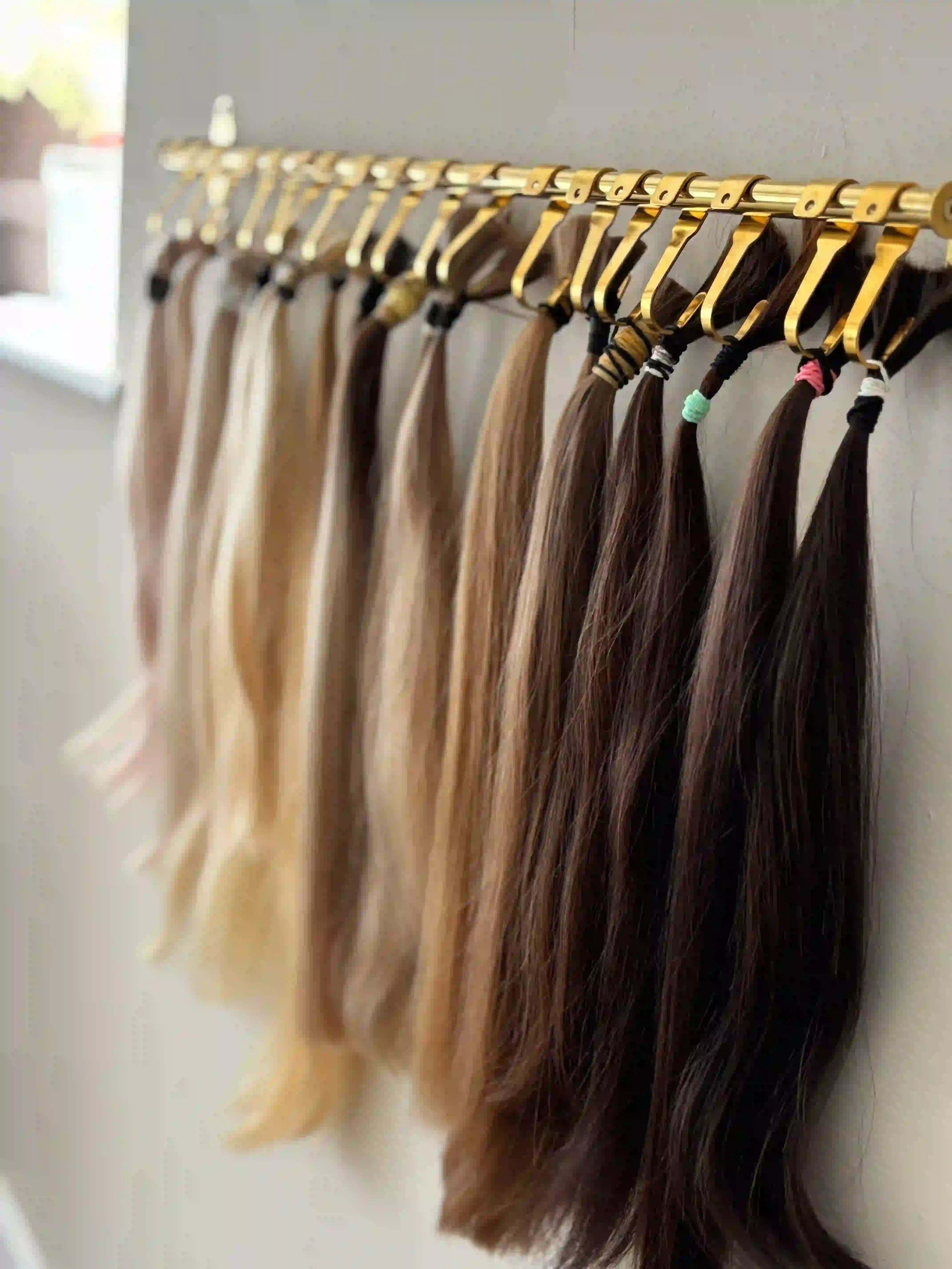 Gentle hair extensions for fine, delicate hair