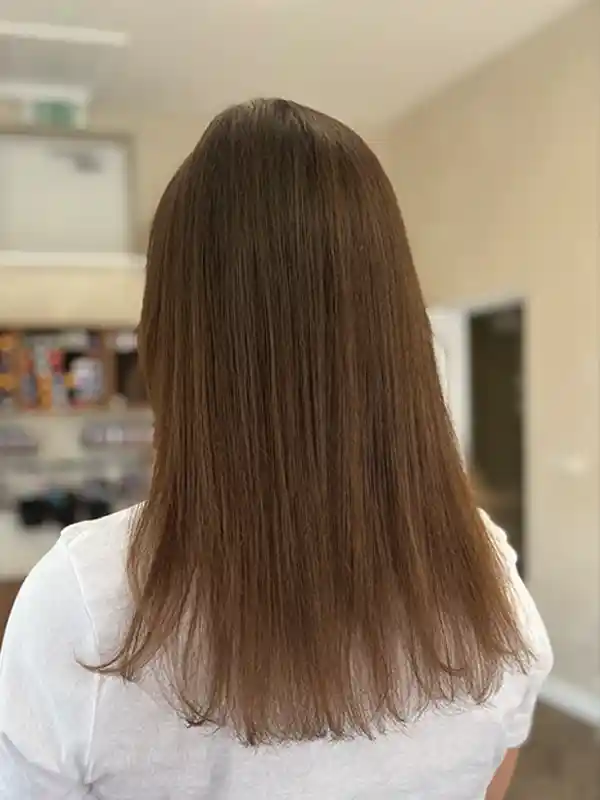 Before extensions - hair loss from weight loss medication